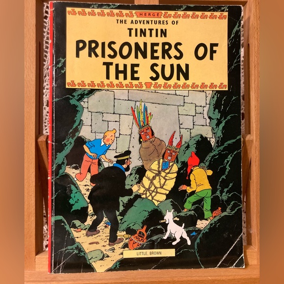 The Adventures of Tintin  - Prisoners of the Sun - Graphic Comic Book, Herge - Picture 1 of 17